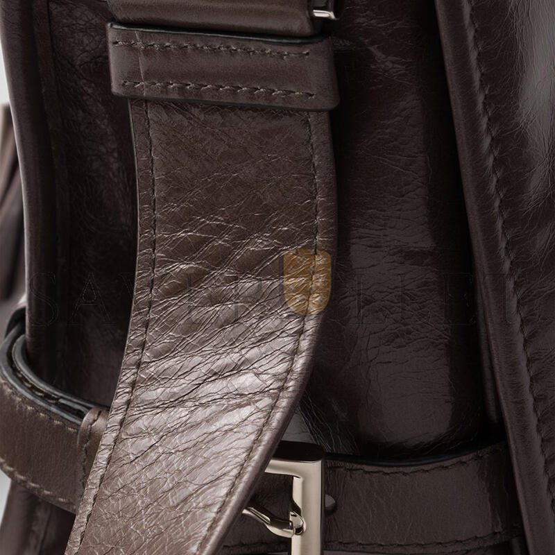 Pra*a leather shoulder bag 2vd07 (30*20*11cm)